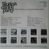 Pablo Rotero And His Mexican Brass Boys - Tijuana Dance Party (Vinyl)